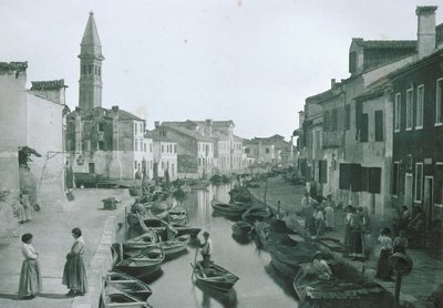 View of a Canal by Italian Photographer